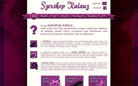 szexshop-kalauz.com screenshot